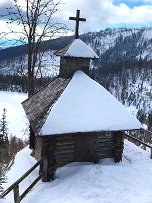 Rachelkapelle im Winter - großer Rachel